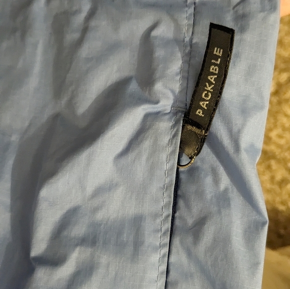 White Sierra sky blue women's rain jacket size large - Picture 2 of 4